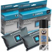 2X K2 CARDOS POCHŁANIACZ WILGOCI + FOX ANTY PARA