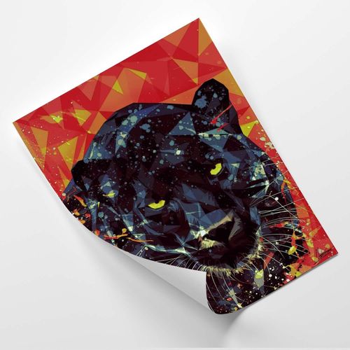 Plakat, Malowana pantera 40x60 na Arena.pl