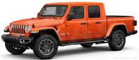 JEEP GLADIATOR - Listwy CHROM na drzwi boczne dekoracyjne chromowane