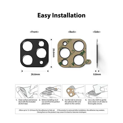 RINGKE CAMERA STYLING IPAD PRO 11/12.9 2020 BLACK na Arena.pl