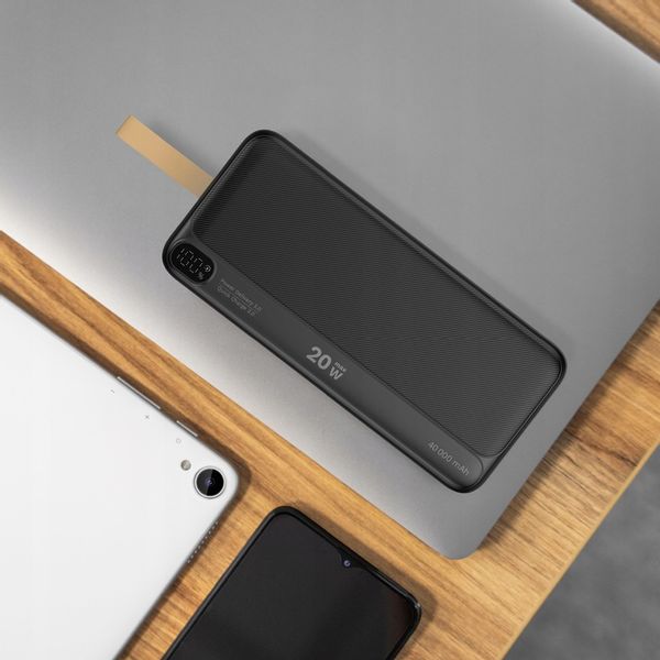 Power bank 40000mAh 20W QC PD USB-C KrugerMatz zdjęcie 7