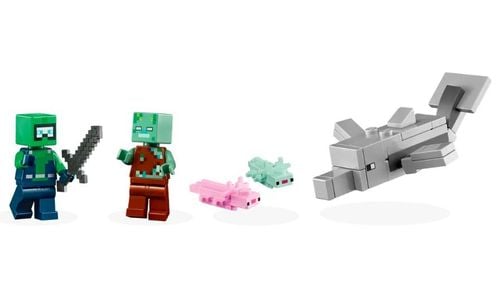 Klocki Minecraft 21247 Dom Aksolotla na Arena.pl