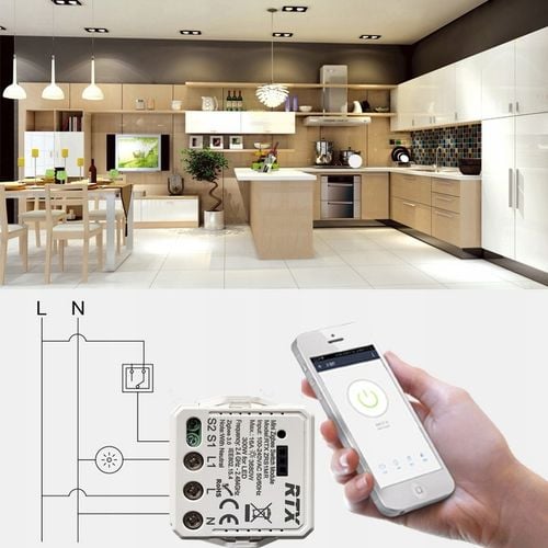 RTX Moduł MINI Przekaźnik Sterownik 16A TUYA ZigBee na Arena.pl