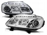 LAMPY VW TOURAN od 03-06 CADDY 04- DAYLIGHT CHROME