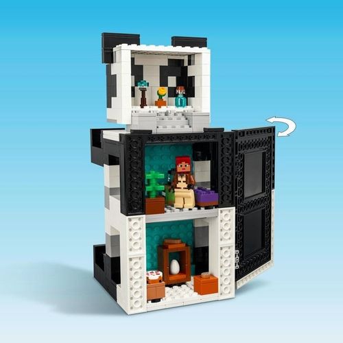 LEGO Minecraft - Rezerwat pandy (21245) KLOCKI PREZENT na Arena.pl