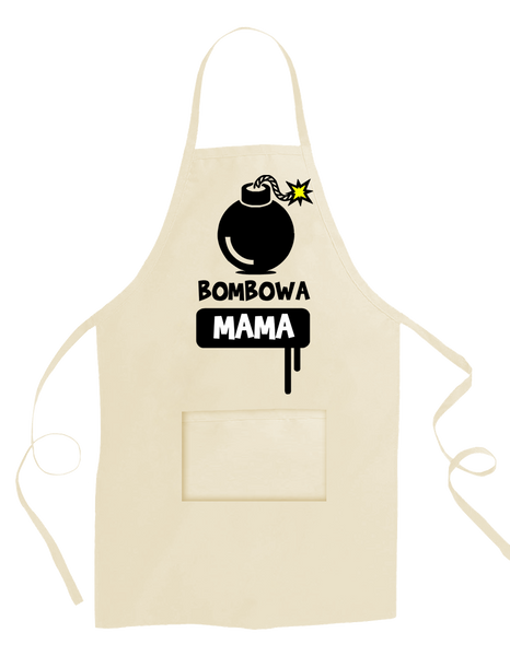 Fartuch Kuchenny Bombowa Mama zdjęcie 1