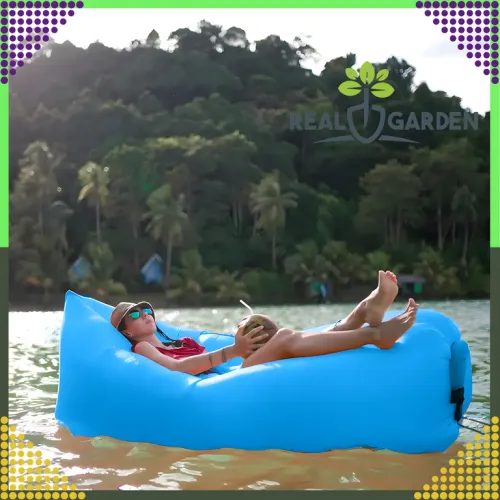 Nadmuchiwana Sofa Rozkładana na Plaże Forel Materac Leżak Lazy Bag Torba na Arena.pl