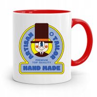 Kubek Czerwony Krawca Krawcowej Hand Made Prezent Z Nadrukiem Ze Zdjęciem