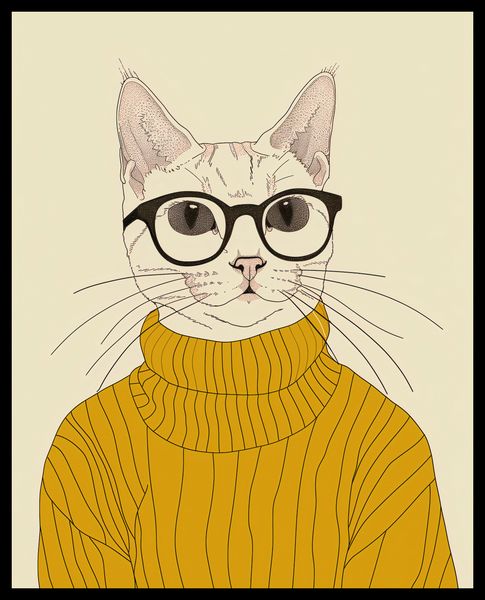 Plakat 40x50cm Intelektualista zdjęcie 2