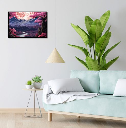 Plakat 60x40cm Różowa Kraina Marzeń na Arena.pl