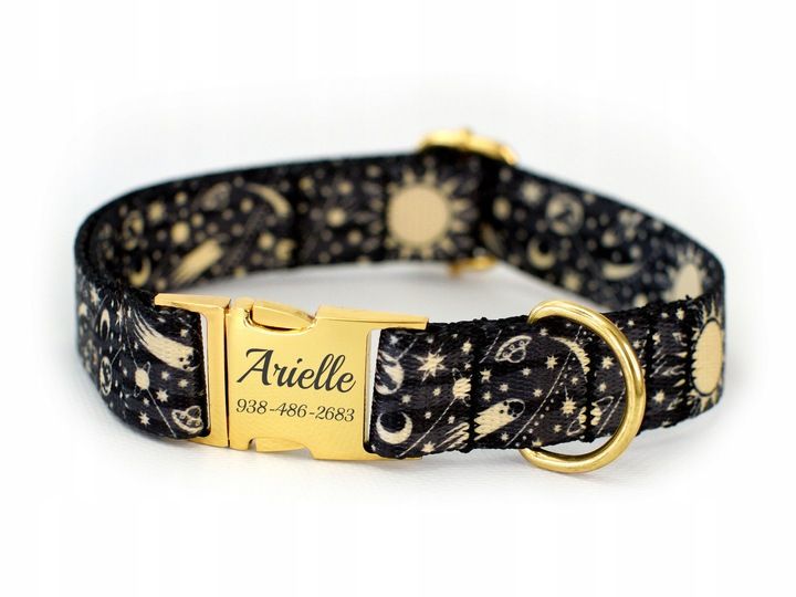 Obroża dla psa z klamrą Space rozmiar M zdjęcie 4