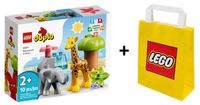 LEGO 10971 Duplo Dzikie zwierzęta Afryki + GRATIS Torba Prezentowa LEGO