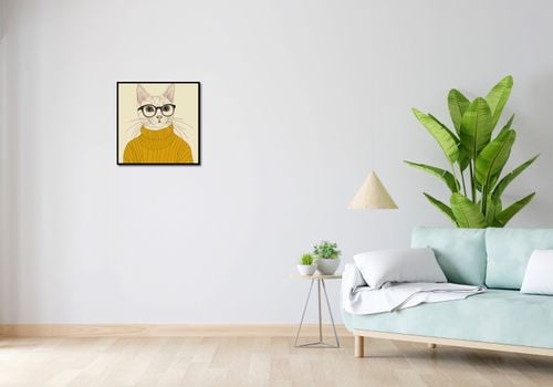 Plakat 50x50cm Intelektualista na Arena.pl