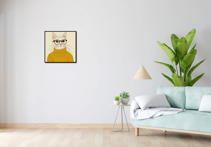 Plakat 50x50cm Intelektualista zdjęcie 4