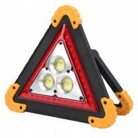 LAMPA OSTRZEGAWCZA DROGOWA AWARYJNA LATARKA LED TRÓJKĄTNA