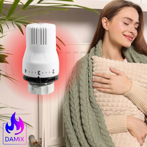 GŁOWICA TERMOSTATYCZNA TERMOSTAT GRZEJNIKA POKRĘTŁO REGULATOR TEMPERATURY na Arena.pl