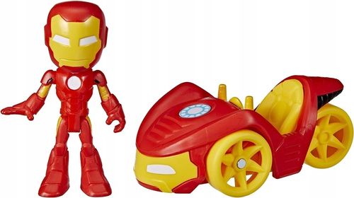 MARVEL SPIDEY I SUPER-KUMPLE FIGURKA IRON MAN Z POJAZDEM F3922 na Arena.pl