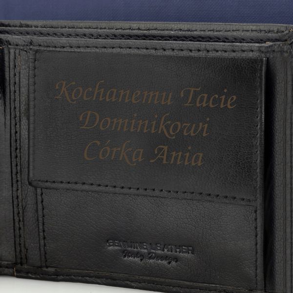 PORTFEL skórzany i PASEK na PREZENT MIKOŁAJKOWY zdjęcie 5