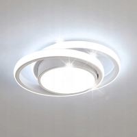 LAMPA SUFITOWA LED PLAFON OKRĄGŁY DO SALONU NOWOCZESNY 32W 6500K 2500LM