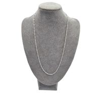 Łańcuszek srebrny damski 925 singapur 50 cm