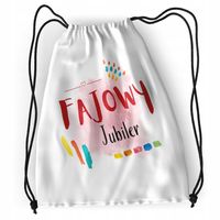 Plecak Dla Jubilera Sportowy Szkolny Worek Torba Z Nadrukiem Ze Zdjęciem