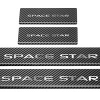 Listwa progowa MITSUBISHI SPACE STAR MK2 Stal nierdzewna 304 carbon 4szt