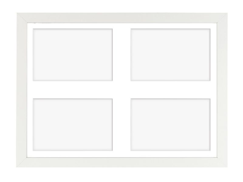 Ramka na 4 zdjęcia Hekla 30x40x4 galeria biały 1szt. zdjęcie 6