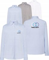 Koszula damska taliowana TWÓJ HAFT LOGO GRAFIKA firmowa reklamowa