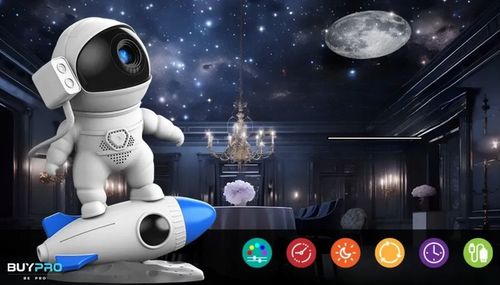 Projektor Gwiazd Lampka Nocna LED USB Planetarium 13x Dysk Planety 4K HD na Arena.pl