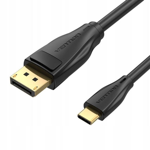 VENTION KABEL PRZEWÓD ADAPTER USB-C DISPLAYPORT DP 8K 60HZ UHD FULL HD 1.5M zdjęcie 1