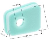 Filtr powietrza B&S gąbka 2 - 5 HP poziomy wał dolnozaworowy 8R03-26