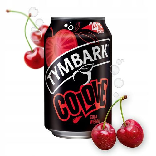 Napój gazowany Tymbark Colove Cola wiśnia puszka 12x 330ml na Arena.pl