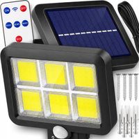 LAMPA SOLARNA OGRODOWA ULICZNA ZEWNĘTRZNA LED Z CZUJNIKIEM RUCHU ZMIERZCHU