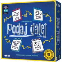 Podaj dalej! imprezowa gra skojarzeniowa 4-8 osób, wiek 10+