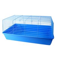 Klatka dla królika duża przestrzeń otwierana od góry 84x48.5x38cm