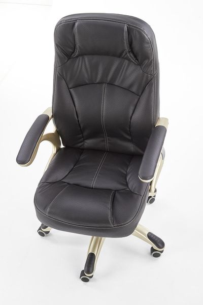 Fotel biurowy Carlo czarny zdjęcie 2