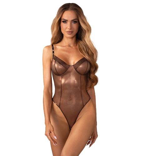 Otwarte body z połyskującej siateczki S/M na Arena.pl