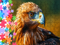 Puzzle tradycyjne Zwierzęta - Orzeł
