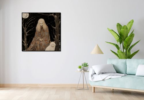 Plakat 90x90cm Stróżka Leśna na Arena.pl