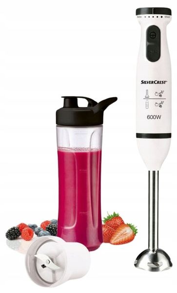 Blender ręczny Kubek 700ml do Smoothie Wielofunkcyjny SilverCrest MOC 600W zdjęcie 1
