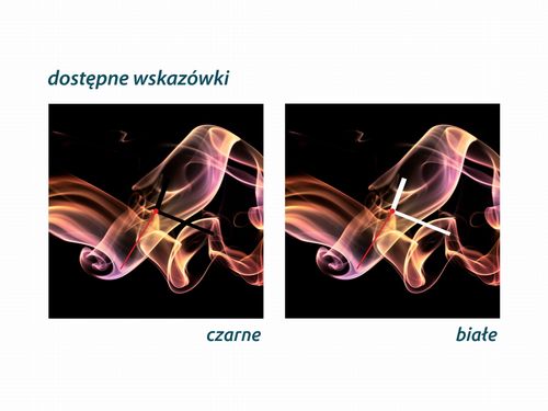ZEGAR SZKLANY ROMB -  Abstrakcyjny płomień na Arena.pl