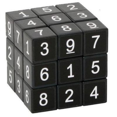 kostka sudoku - czarna na Arena.pl