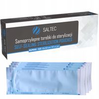 Saltec Torebki do sterylizacji papiero-foliowe autoklaw 100x260 200szt