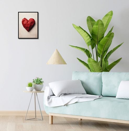 Plakat 30x40cm Kreślone Serce na Arena.pl