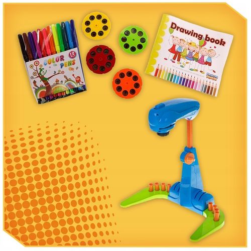 Projektor Rzutnik do Nauki Rysowania ze Slajdami Podświetlany Regulowany na Arena.pl