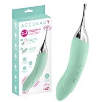 wibrator dwustronny accuracy 2in1 green