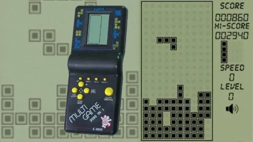 Gra Brick Game ręczna elektroniczna Tetris zdjęcie 4