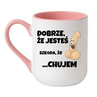 Elegant Biało-Różowy 330 ml