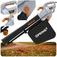 DMUCHAWA ODKURZACZ DO LIŚCI OGRODOWA MOCNA ROZDRABNIACZ 3W1 3500W