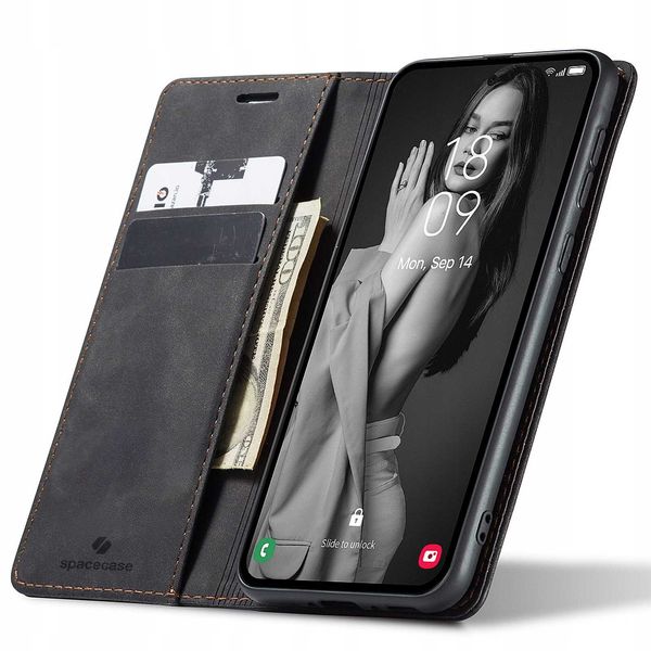 Spacecase Wallet Galaxy A32 5G black zdjęcie 1